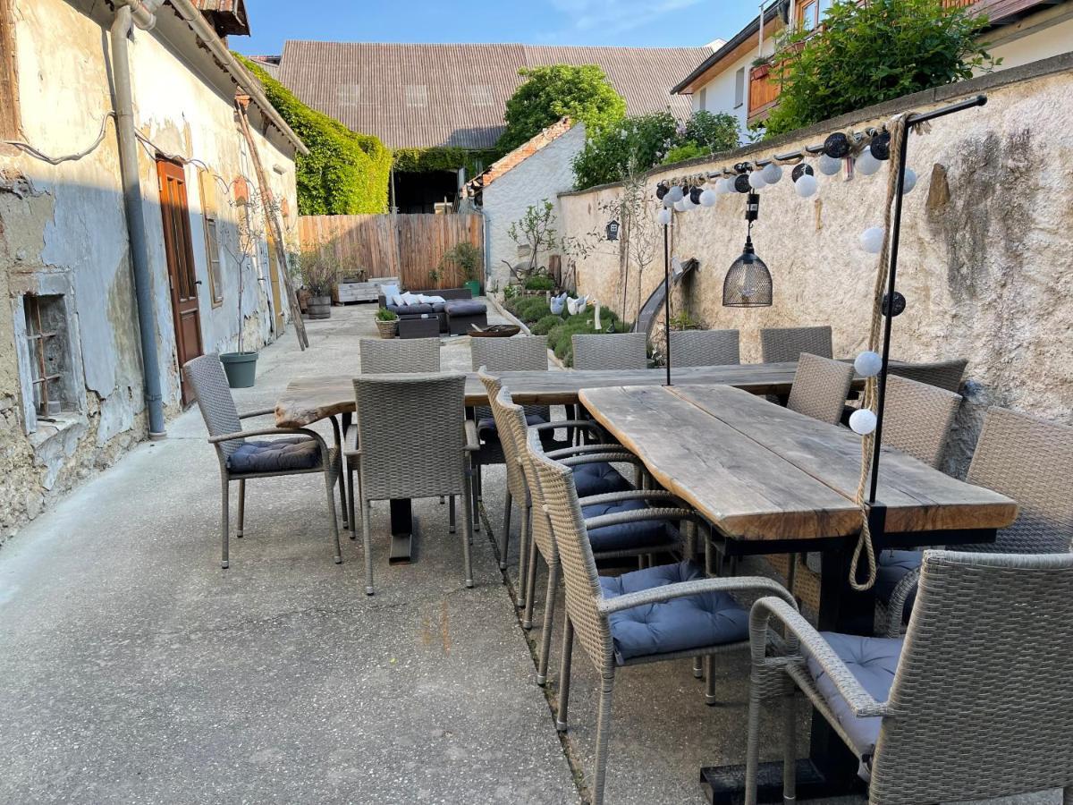 Ferienwohnung Schlafen in der Winzerie Jois Exterior foto